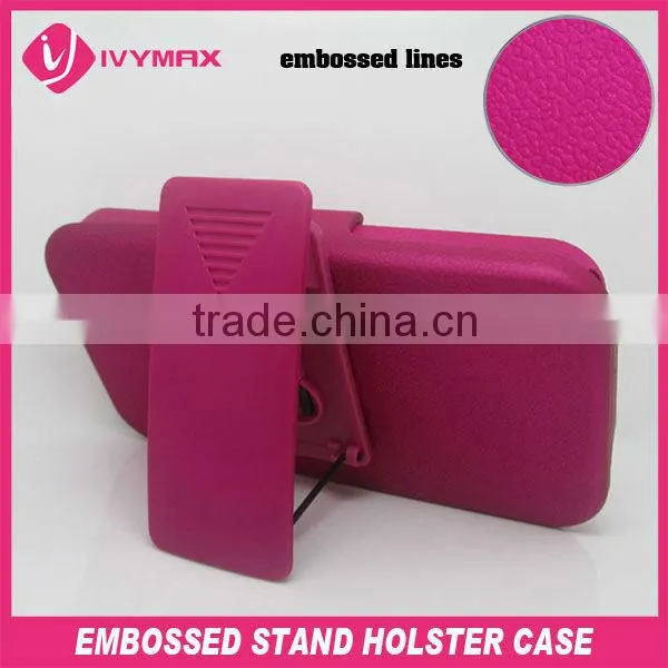 2013 new products hard plastic cell accessories for iphone4 4s holster combo case