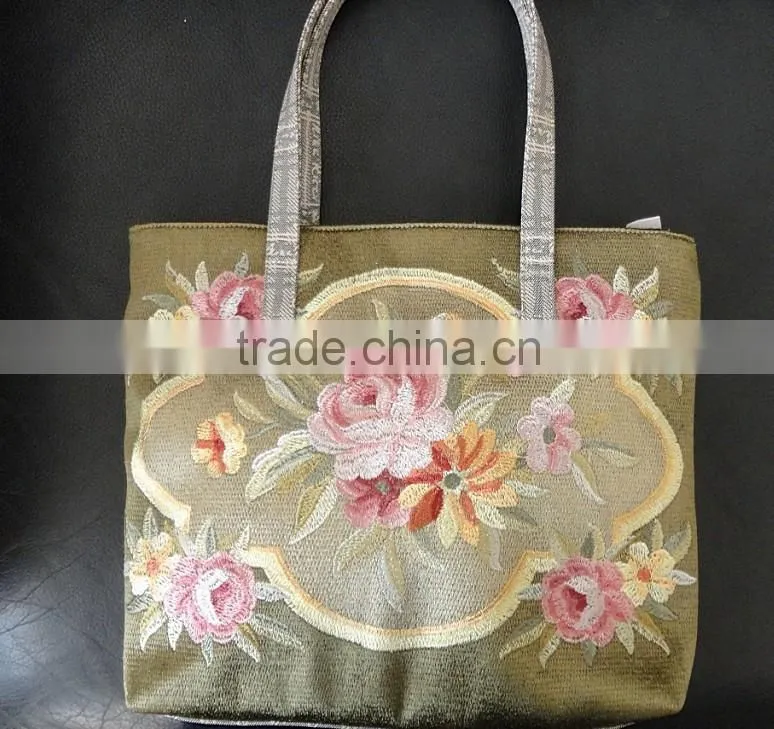 Embroidery high grade slik bag