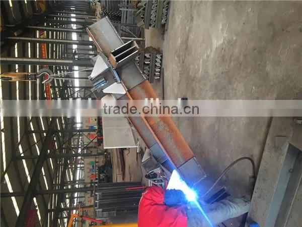Tower Crane QTZ63(5610) jib length 56m, tip load 1.0T,Max lifting load 6t (split mast section)