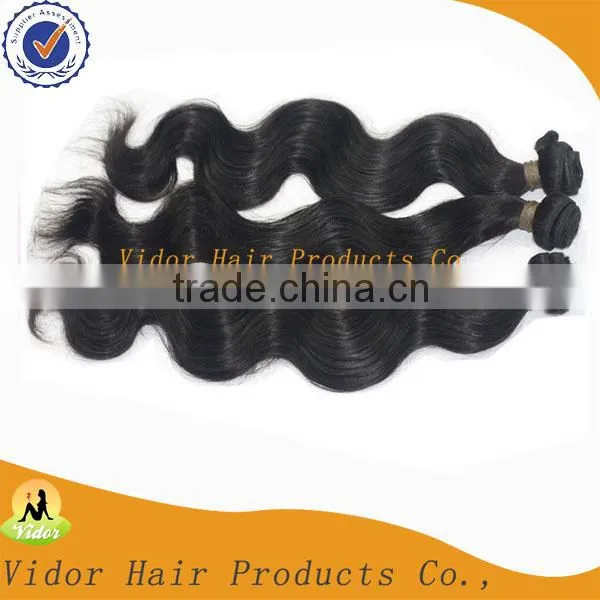 New Arrival Shedding Free Natural Black Body Wave Brazilian Curly Hair Wholesale Weave In New York