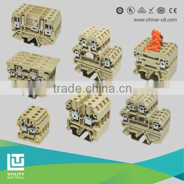 2014 UTL 2.5mm 4mm 6mm Wago Spring Terminal Connector