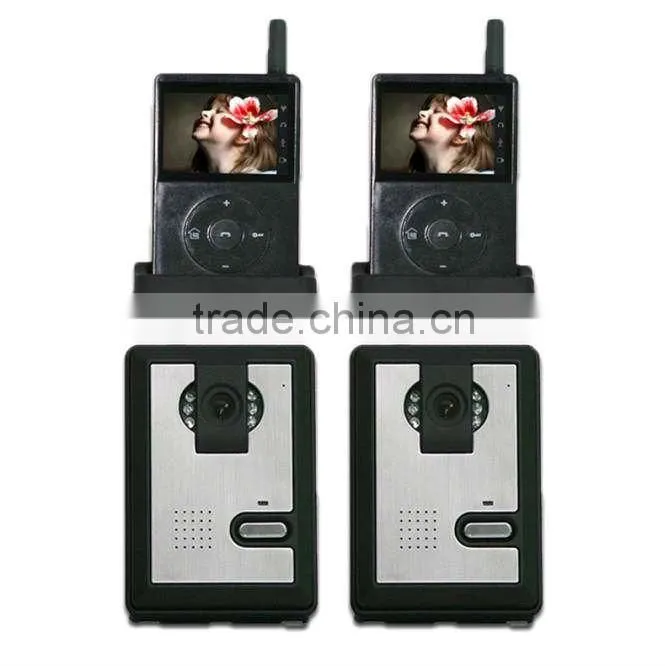 wireless color video door phone