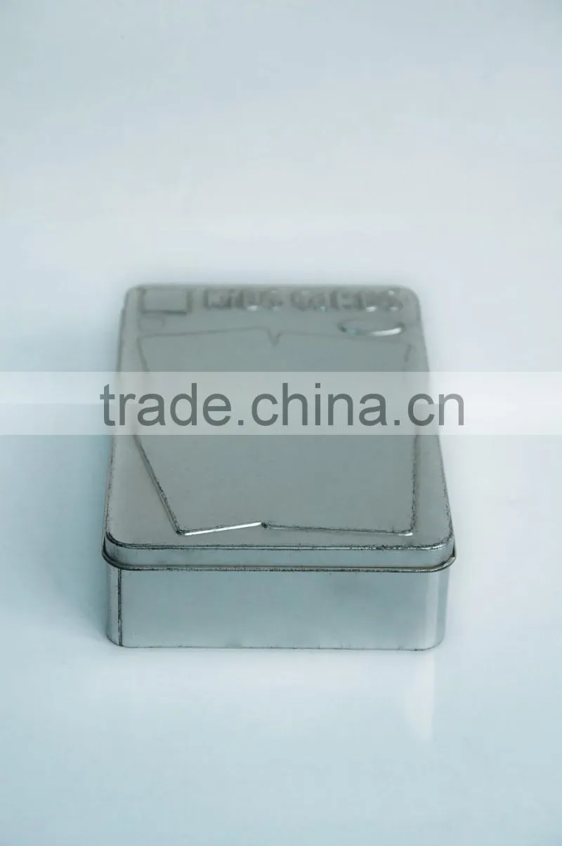 Poker cards storage tin box &rectangular gifts tin box play cards tin box