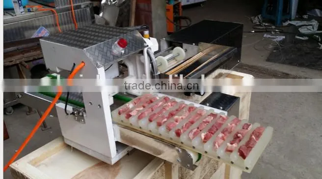 all kinds of seafood meat vegetable wear string production machine