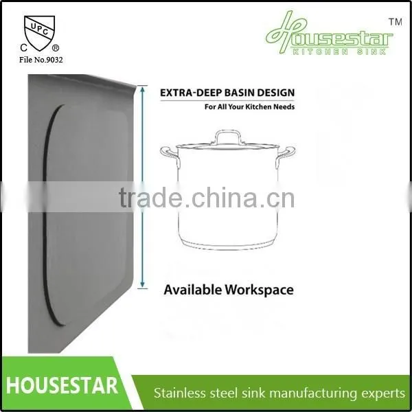 Stainless Steel 304 Undermount Single Bowl Kitchen Sink Small Bar Sink