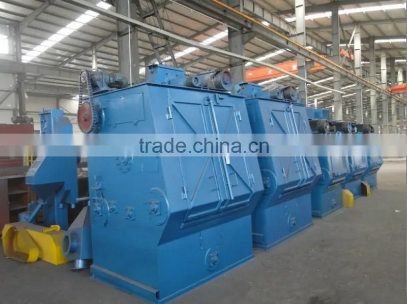 Tumblast cleaning machines/Barrel blast descaling machine/shot blast