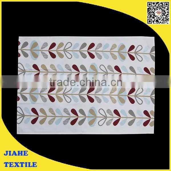 Cheap wholesale 100% cotton custom printed tea towel