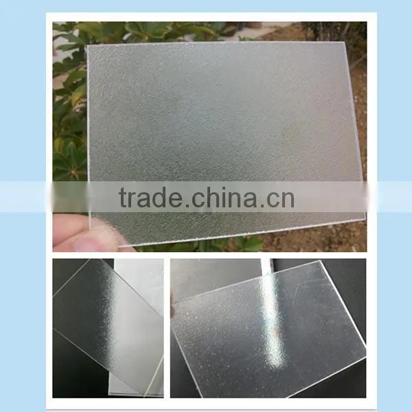 0.7mm-10mm ps matte plastic sheet