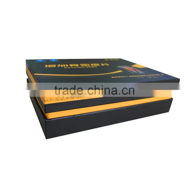 Elegant design gift paper folding box board