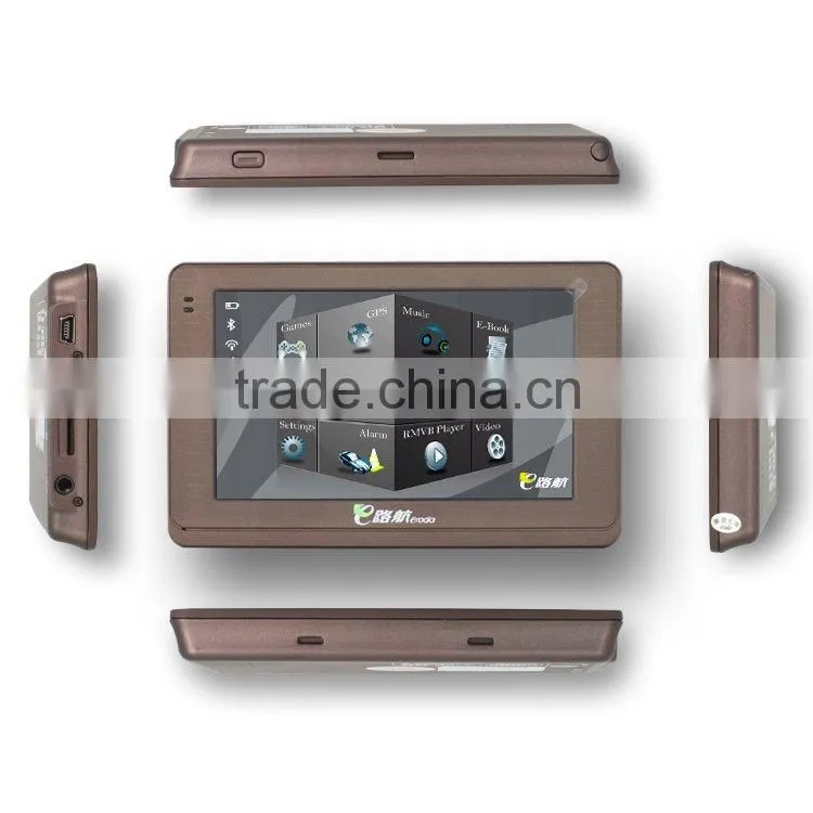 4.3inch Car GPS device built-in 2G/4G flash memory, with WinCE NET6.0