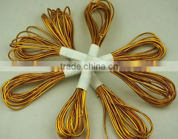 Round braided elastic Cord Elastic Rope