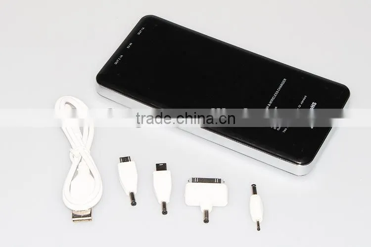 newest universal wireless power bank wireless charger transmitter +receiver