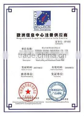 aluminum Bar gusset plate/composite ceiling tiles