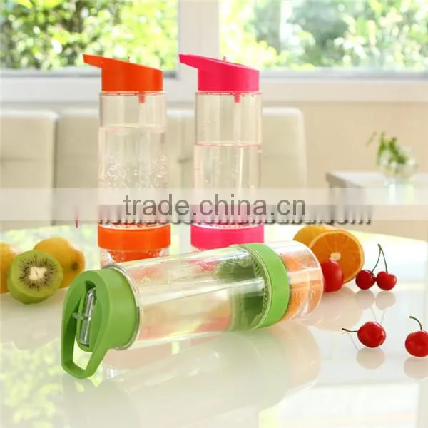 Hot Selling Plastic Lemon Fruit Cup Water Bottle Portable Cup
