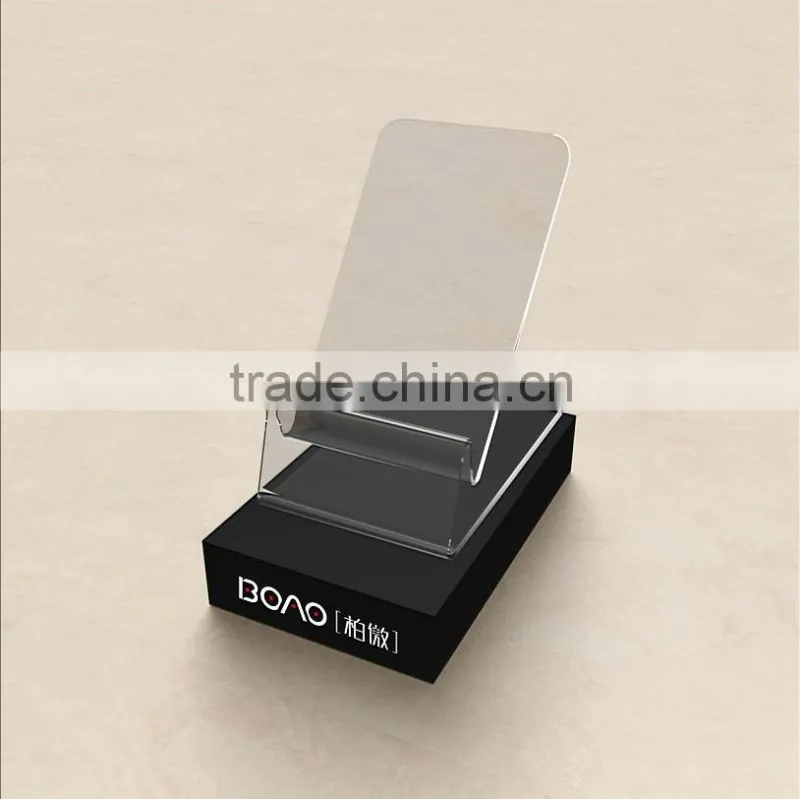 customized acrylic mobile phone holder cell phone retail display stands