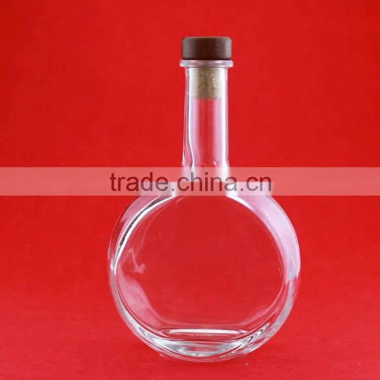 2016 new design juice glass bottle square glass bottle white liquid bottle