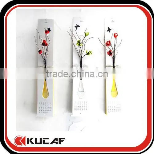 2016 promotion foldable souvenir monthly wall calendar to print