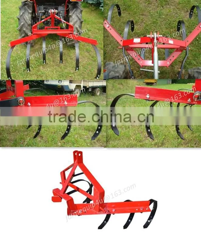 6 tine cultivator for tractors, tractor 3point implements, rippers for tractor