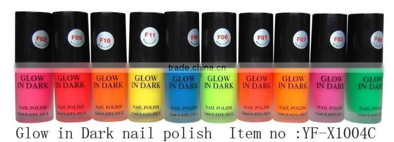 2012 Newest light changing nail enamel