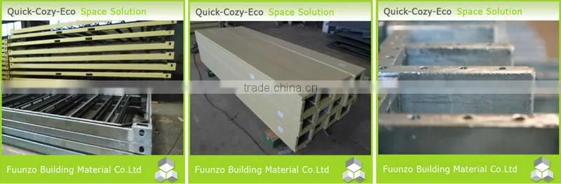 Comfortable Cost Efficient Plastic Timber House with Equipment