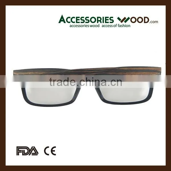 2016 Hot Sale Wood Optical Glasses with Polarized Lenses High Quality Optical Glasses