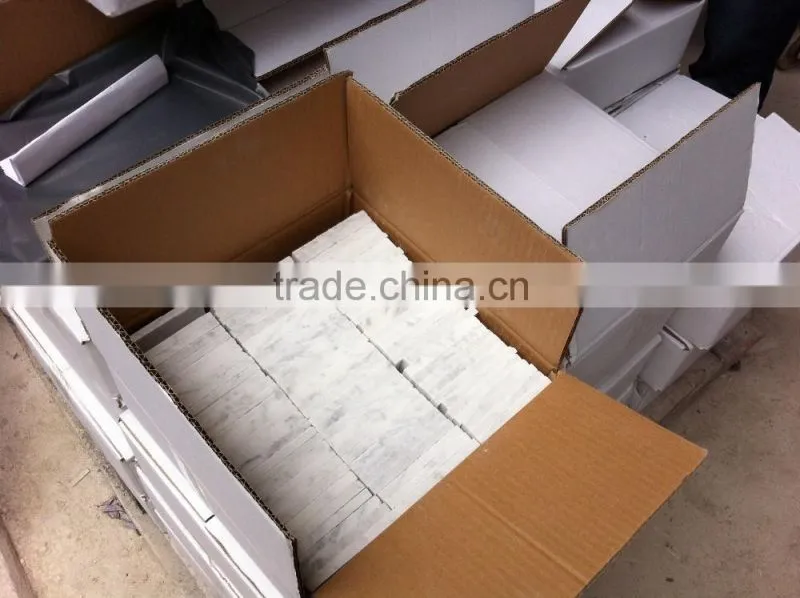 China want to sell white carrara marble mosaic