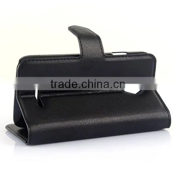 Slim Wallet Flip Cover For Vodafone Smart 4 Turbo
