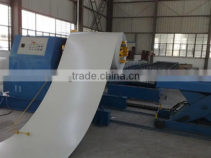 automatic hydraulic decoiler/uncoiler