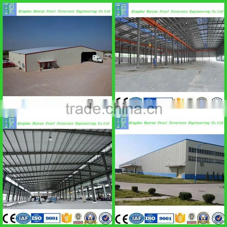 Prefab construction factory light steel structure
