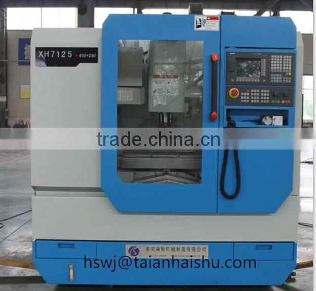 Shandong 5-axis machining center XH7125 Vertical CNC machining center with Siemens system