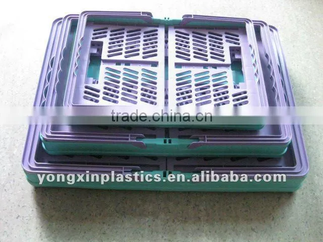 plastic folding basket