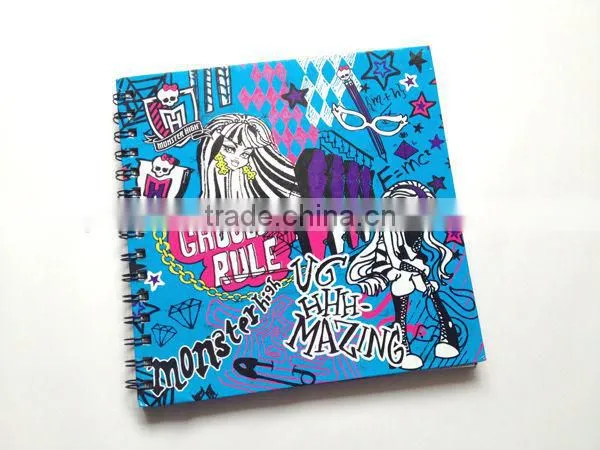 spiral notebook with hard cover,hard cover notebook