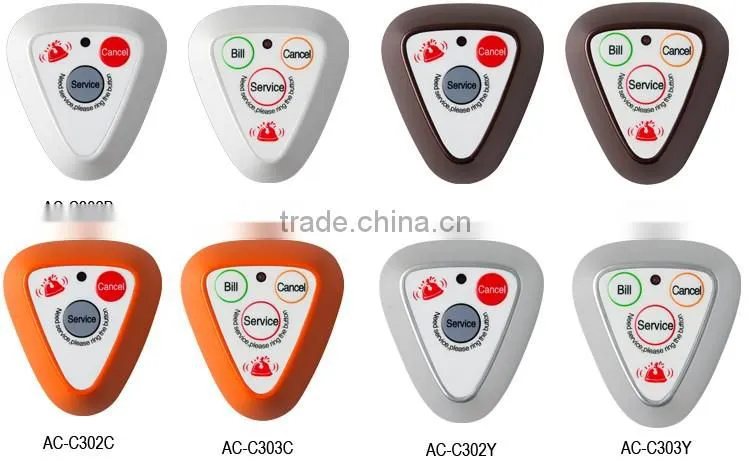 wireless restaurant table waiter call