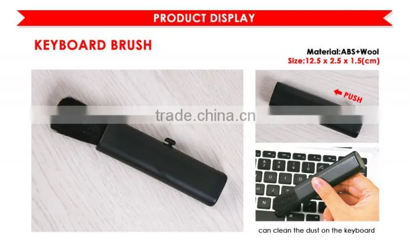 Hot Sale Platic Computer Keyboard Brush with good quality