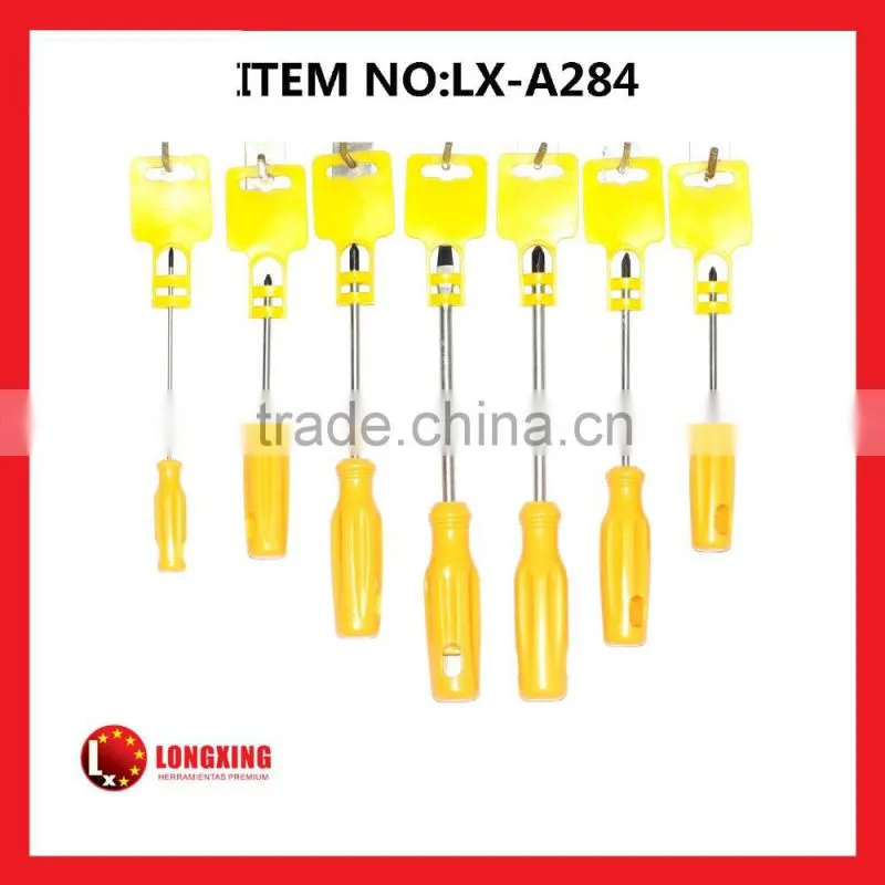 Factory Supply High quality Cr-V Screwdriver with Plastic handle