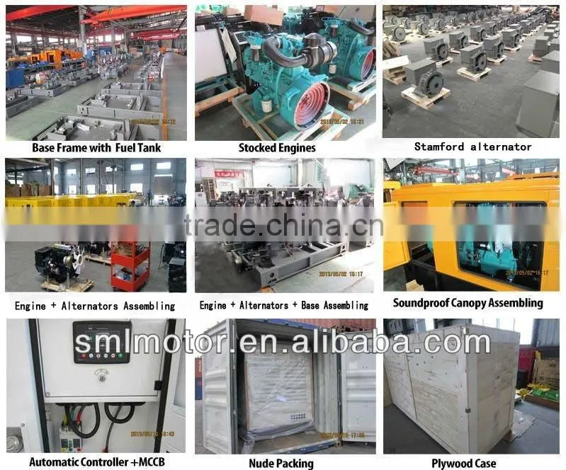 Super Silent Lovol Engine Diesel Generator Set / Generating Set / Genset