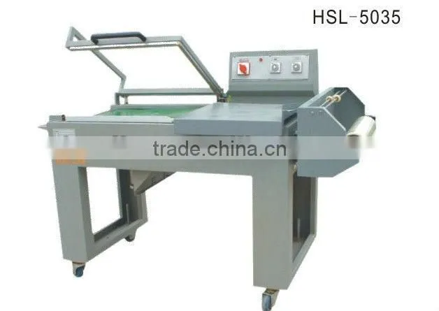 Semi-automatic newspaper wrapping machine