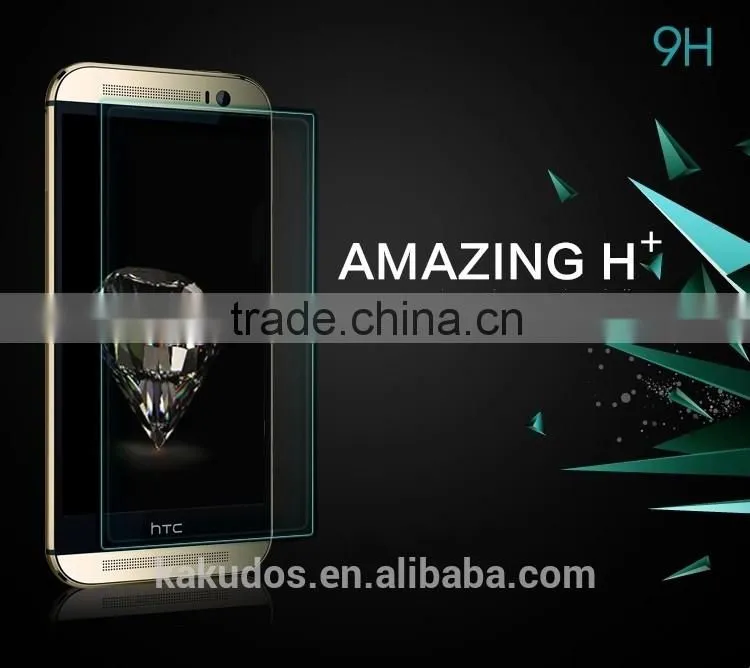 9H tempered glass screen protector for htc one x