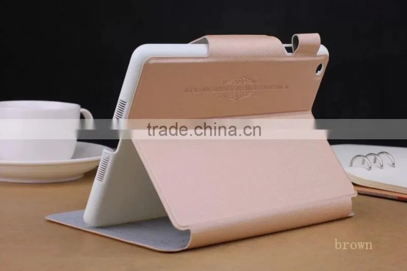 2015 tablet PU Leather + PC case for ipad mini, case for ipad mini 3, from china case for ipad mini 3