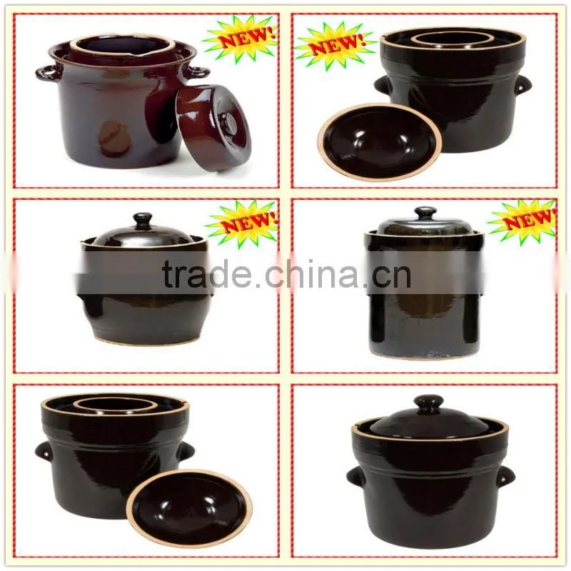 Fashion usable ceramic fermenting pot for sale