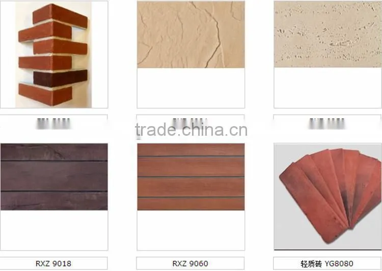 Light Weight Faux Brick Wall Panel with XPS Foam Board