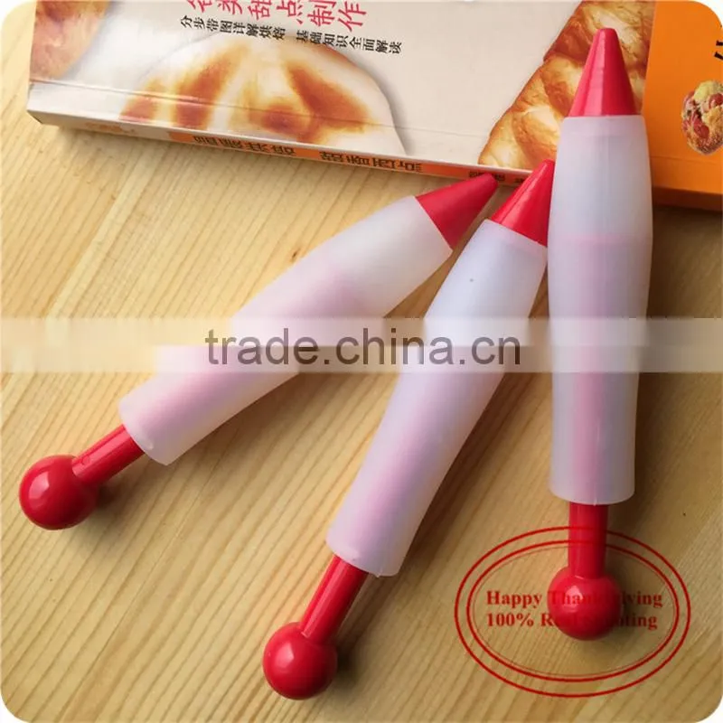 CTBED094 Decorating Squeeze Ketchup Can Be Repeated Using Silicone Chocolate Pen Decorating Pen
