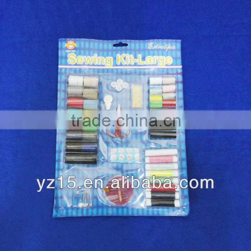 in blister card sewing thread kit