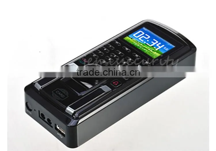 TCP/IP, RS485, Wiegand in/out biometric card 2.4'' color LCD fingerprint access control