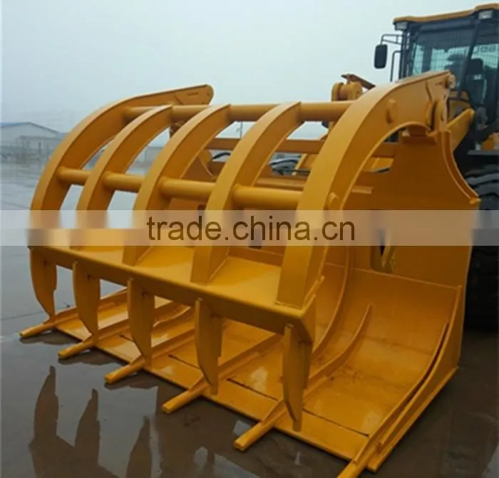 SDLG Wheel Loader Attachment Grass Grapple For LG916/LG918/LG933L/LG936L/LG938L/LG946L/LG953N/LG956L/LG958L/LG968L/LG978L