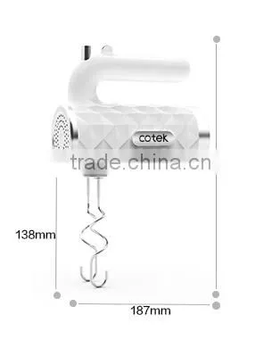 Hot Electric Hand Mixer made in China 5 speed pulse function Patented safe lock eject lever