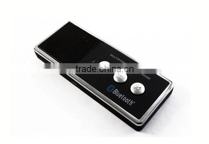 New Bluetooth 3.0 Hands Free Dual Link Visor Mount Car Bluetooth Handsfree Kit