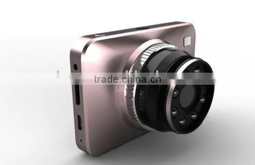 2013 best hidden cameras for cars first capacitive touch screen with IR-Cut Ambarella A5S30 touch screen