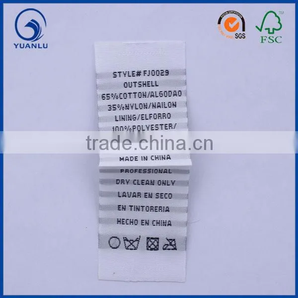 flower woven patch garment embroidery labels