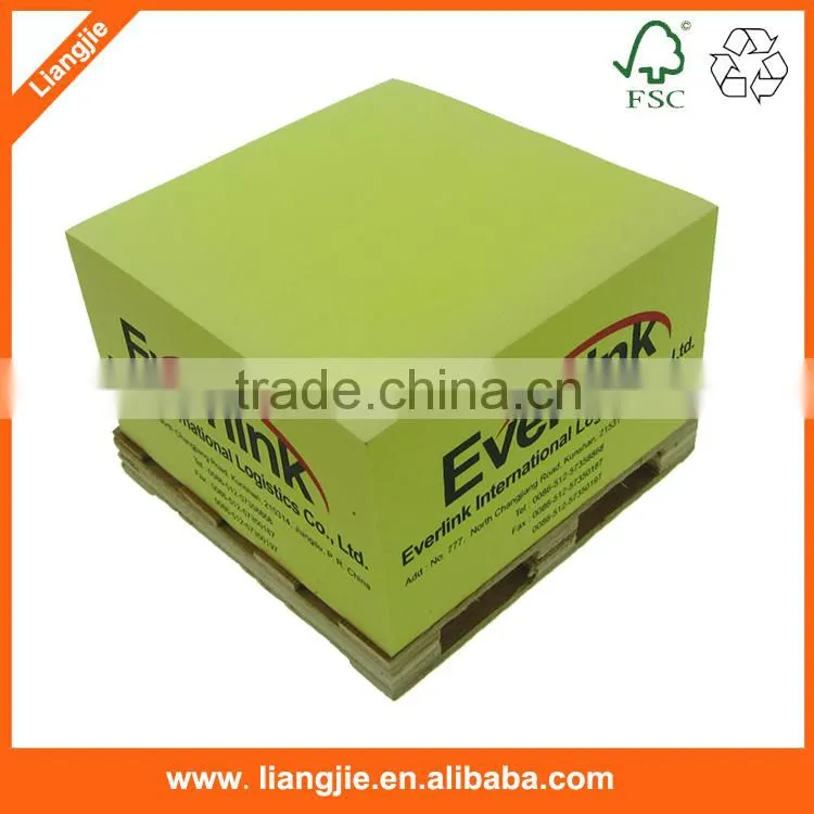 Hot sell sticky note cube on pallet